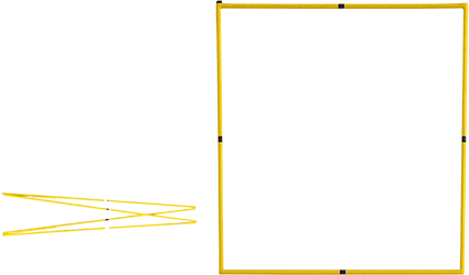 1㎡ヌンチャク枠 
